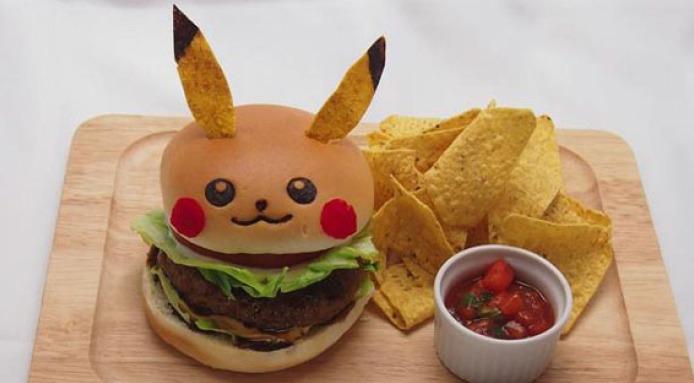 Pokemon w restauracji