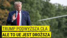 Trump podwyższa cło do 20% ale to UE jest droższa [ANALIZA]