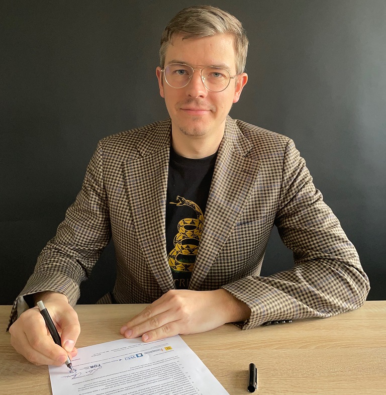 Łukasz Chrząszcz - specjalista ds. przedsiębiorczości