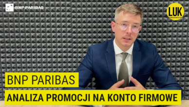Promocja konta firmowego w BNP Paribas – do 5000 zł zwrotu dla firmy