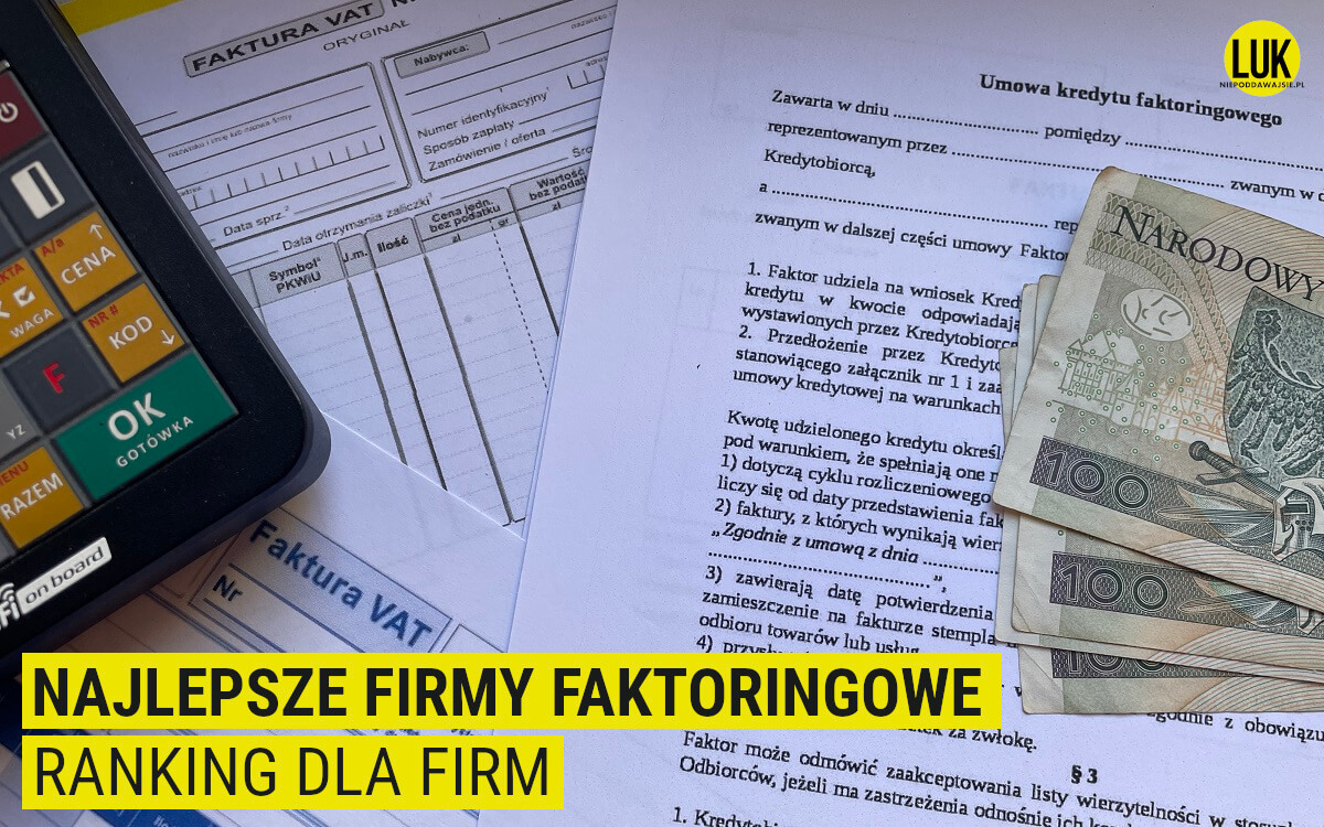 najlepsze firmy faktoringowe ranking
