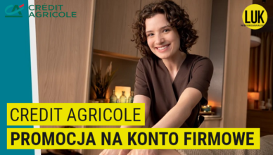 Promocja konta firmowego w Credit Agricole – do 5860 zł premii